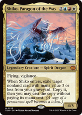Shiko, Paradigma do Caminho / Shiko, Paragon of the Way - Magic: The Gathering - MoxLand